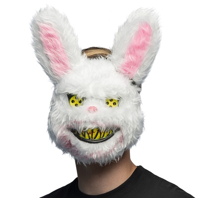 Horror-Plüschmaske Hase