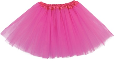 116/128 Tüllrock pink, ca. 30 cm