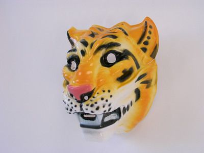 Erw-Tiermaske Tiger