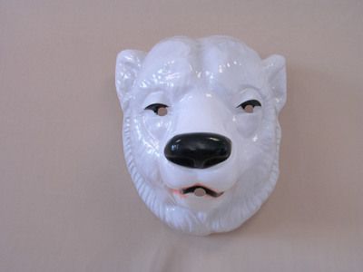 Erw-Tiermaske Eisbär