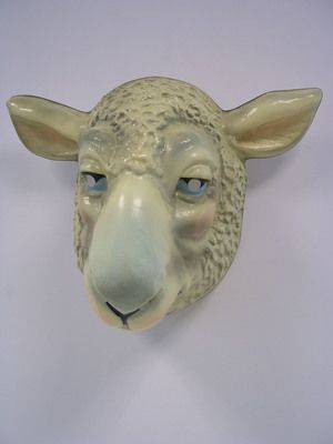 Erw-Tiermaske Schaf