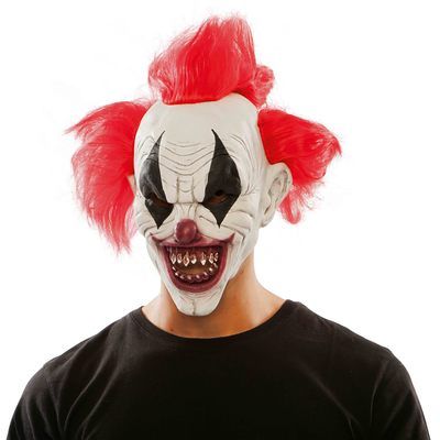 Erw.-Maske Grusel-Clown