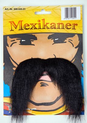 Mexikanerbart, schwarz