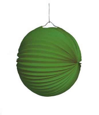 Lampion 25 cm Ø, grün