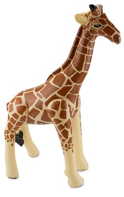 Giraffe aufblasbar, ca. 65 x 74 cm