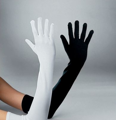 Nylon-Handschuhe, schwarz