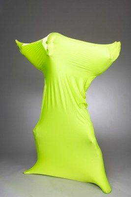 Tanzsack Gr. L, Länge ca. 145 cm, neongrün