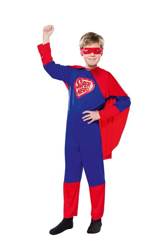 Superheld: Overall, Cape, Maske