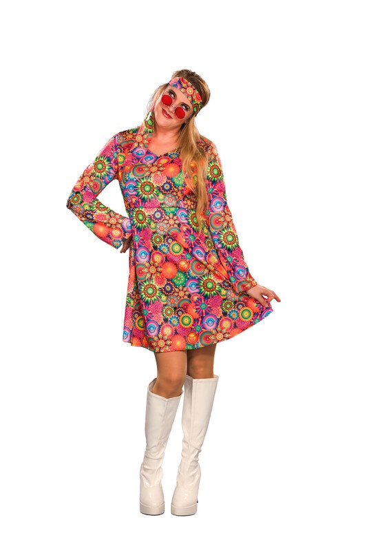 Hippie-Kleid und Haarband