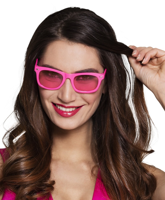 Partybrille neonpink