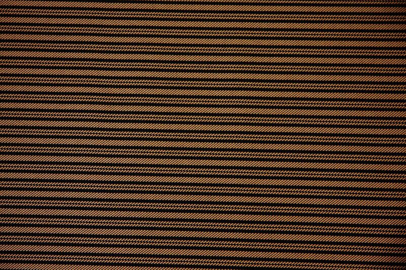 1m Gabardine braun-schwarz gestreift