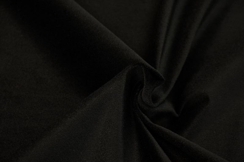 1m Samt schwarz