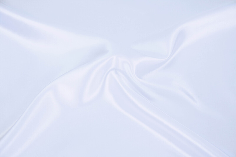 1m Polyestersatin weiß