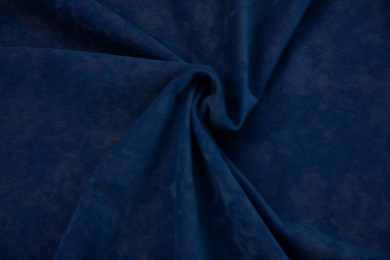 1m Waschvelours blau