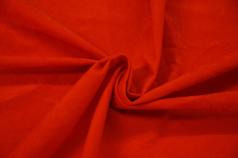 1m Waschvelours orange 