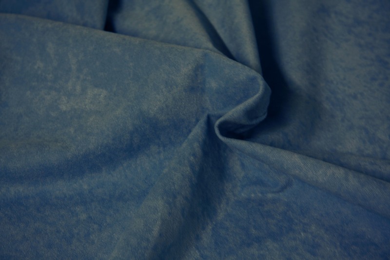 1m Waschvelours rauchblau