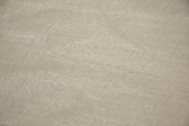 1m Kurzflorplüsch SOFT ca 8-9mm weiß