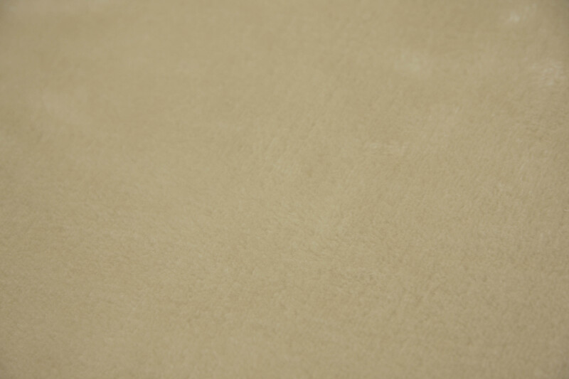 1m Kurzflorplüsch SOFT ca 8-9mm creme