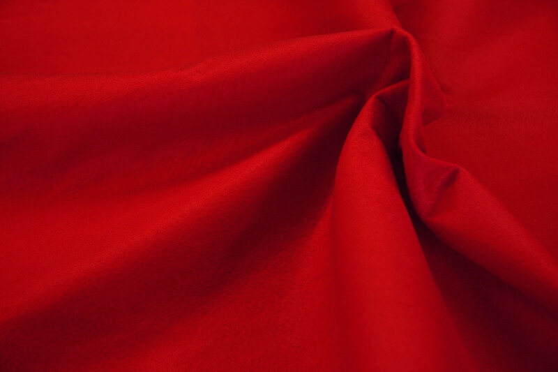 1m Bastelfilz rot