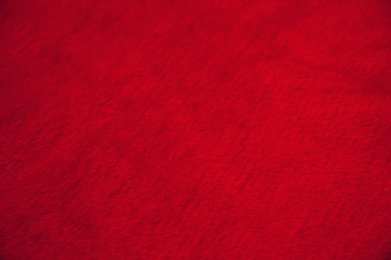 1m Kurzflorplüsch ca. 8-9mm rot (Santa Claus)