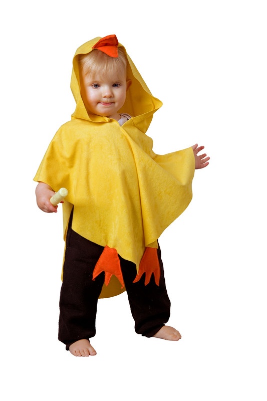 Kleines Küken: Kapuzenüberwurf