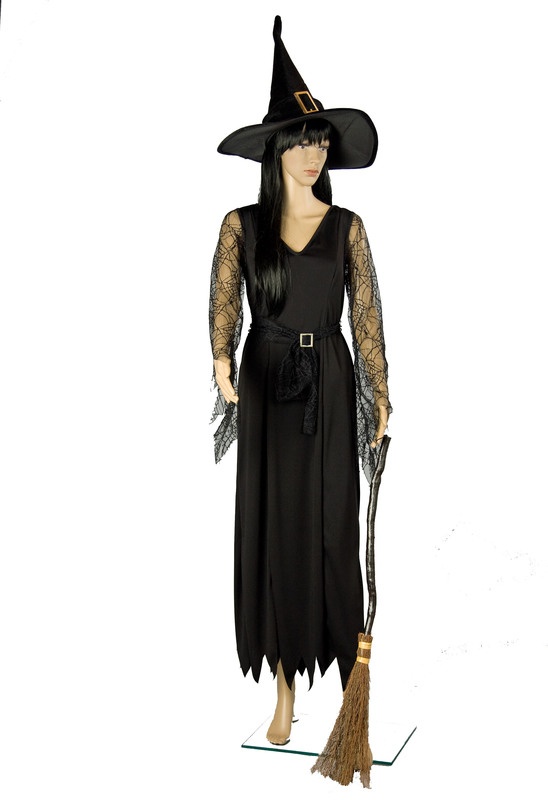 Hexenkleid schwarz