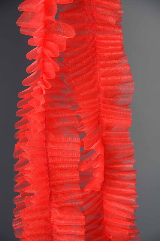 Chiffonboa ca. 2 m, rot
