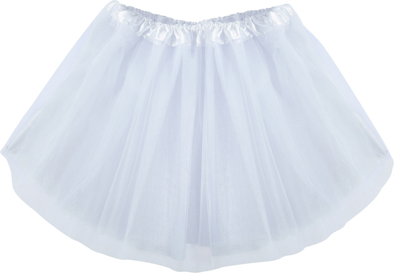 XL Tüllrock weiß