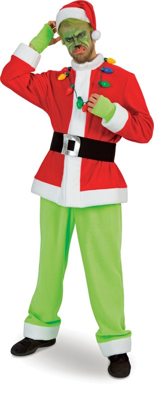 Bad Santa 2-tlg., mit Mütze und Gürtel