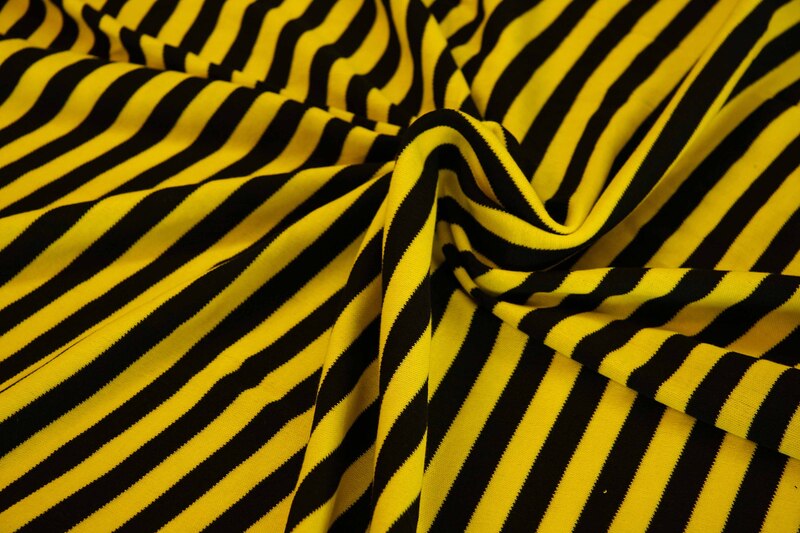 1m Trikot, gelb/schwarz gestreift