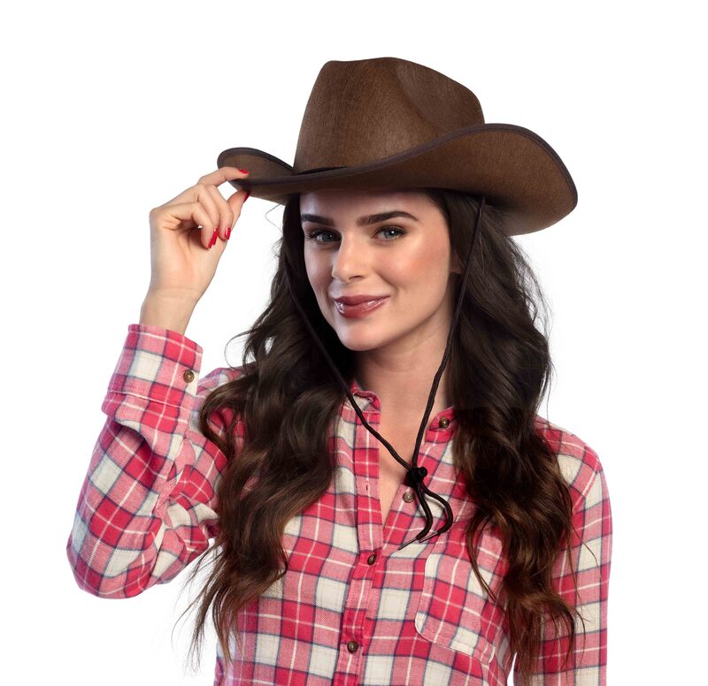 Cowboyhut, braun