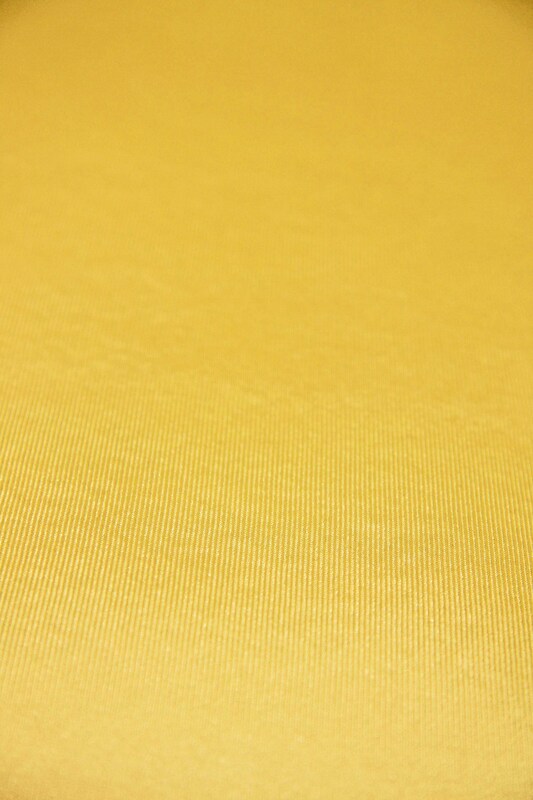 1m FOAM Glanzstoff wattiert, gelb