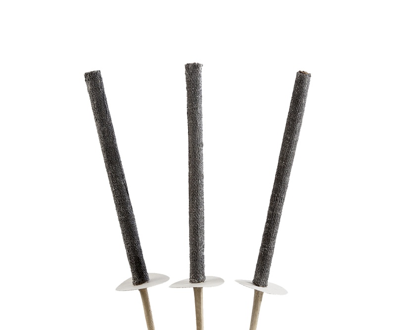 Tuchwachsfackel ca. 50 cm, 3-er Pack