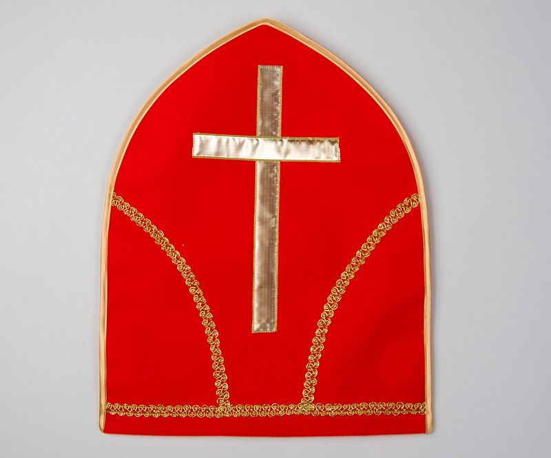 rote Bischofsmütze (Mitra)