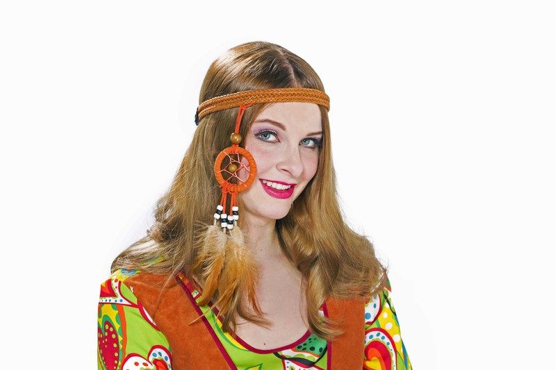 Stirnband mit Traumfänger, braun