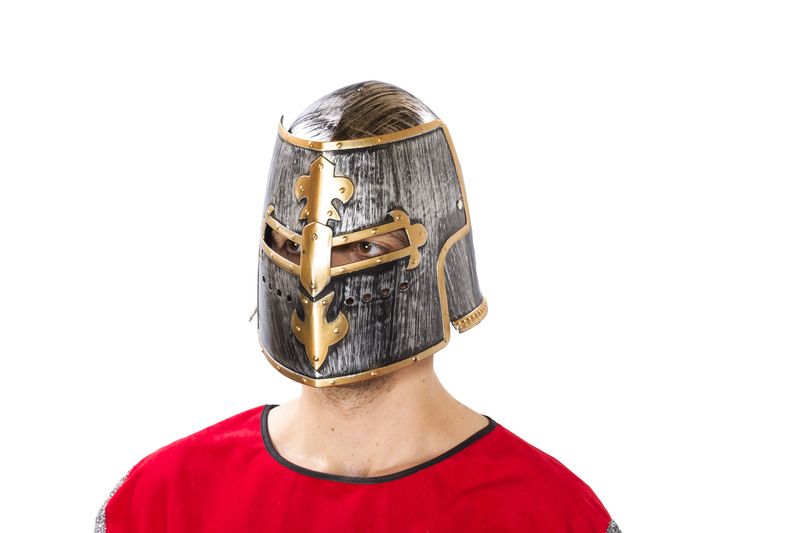 Ritterhelm mit Visier