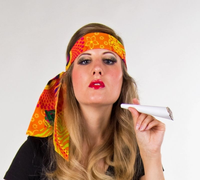 Hippie-Stirnband, sortierte Dessins