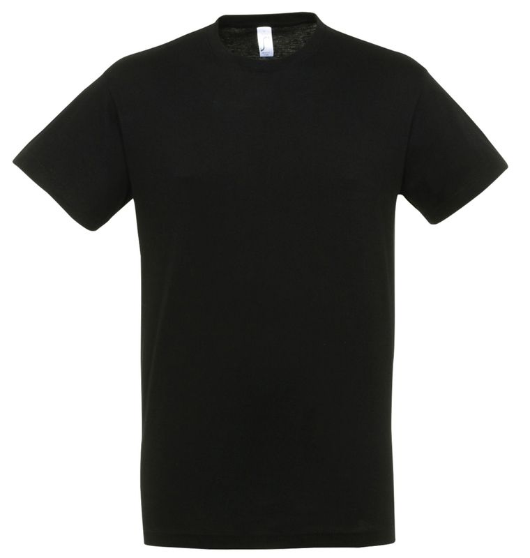 Herren T-Shirt, Kurzarm, schwarz